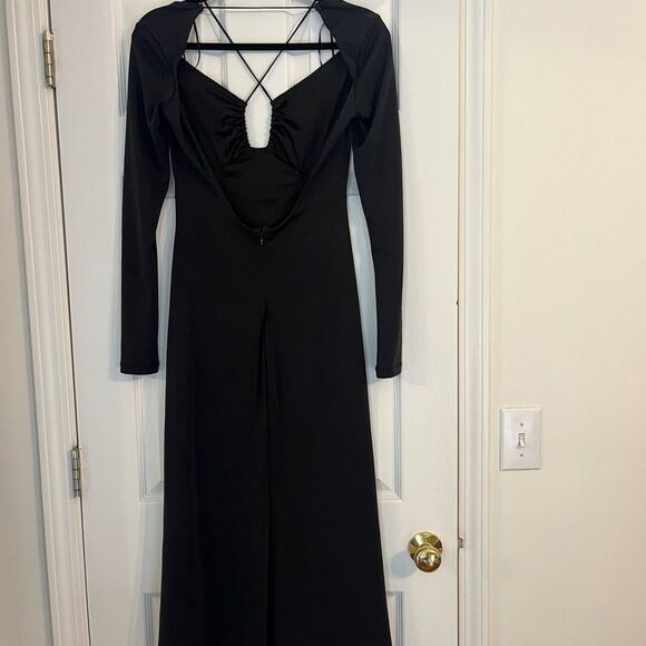Jason Wu long sleeve black dress Small - Picture 4 of 7